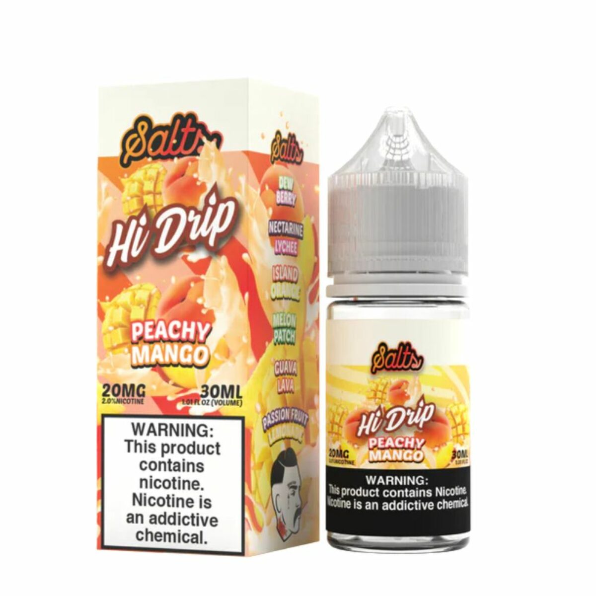 Hi Drip Salt - Peachy Mango