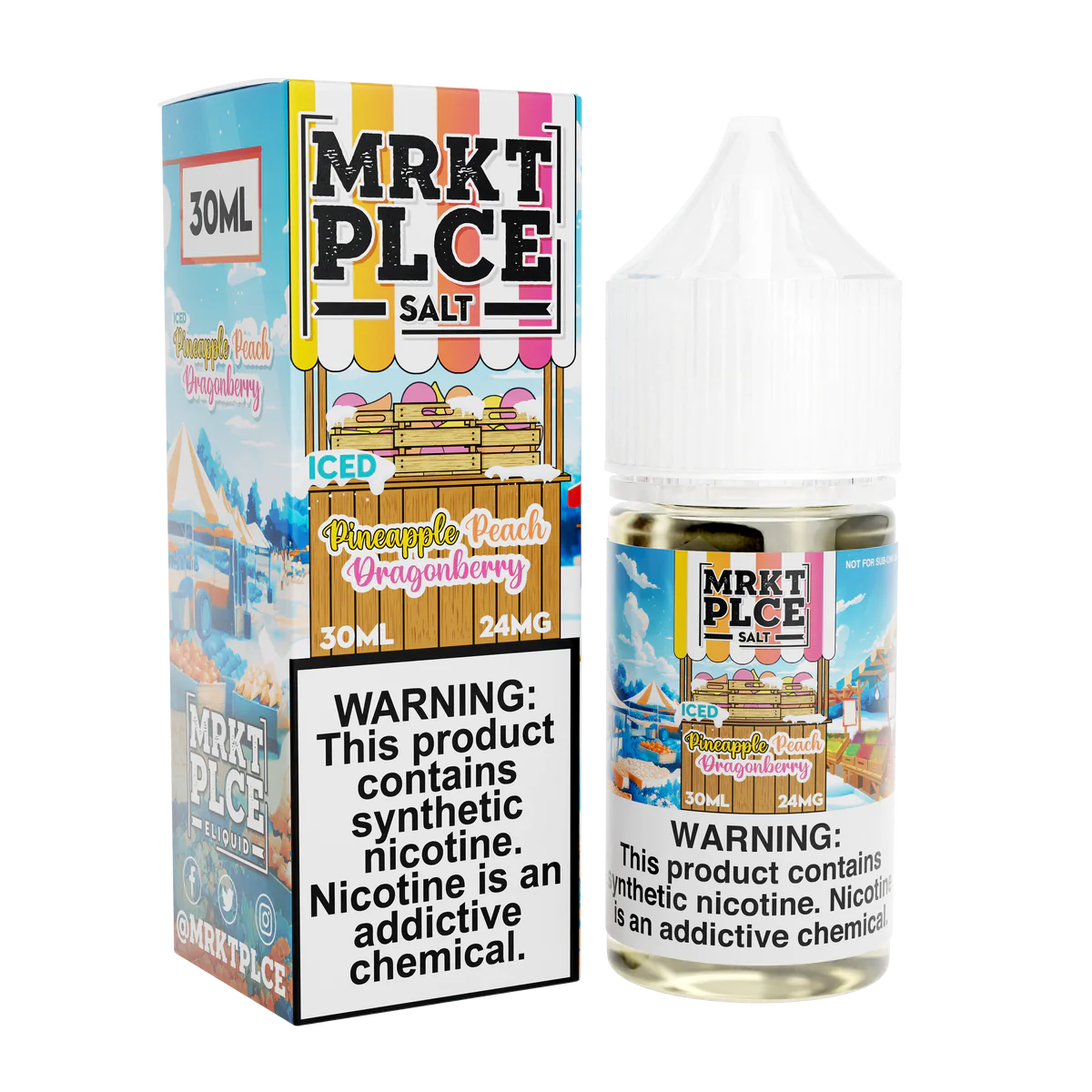 MRKT PLCE - Iced Pineapple Peach Dragonberry