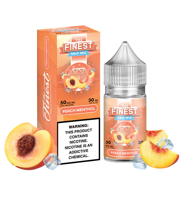The Finest Salt - Peach Menthol
