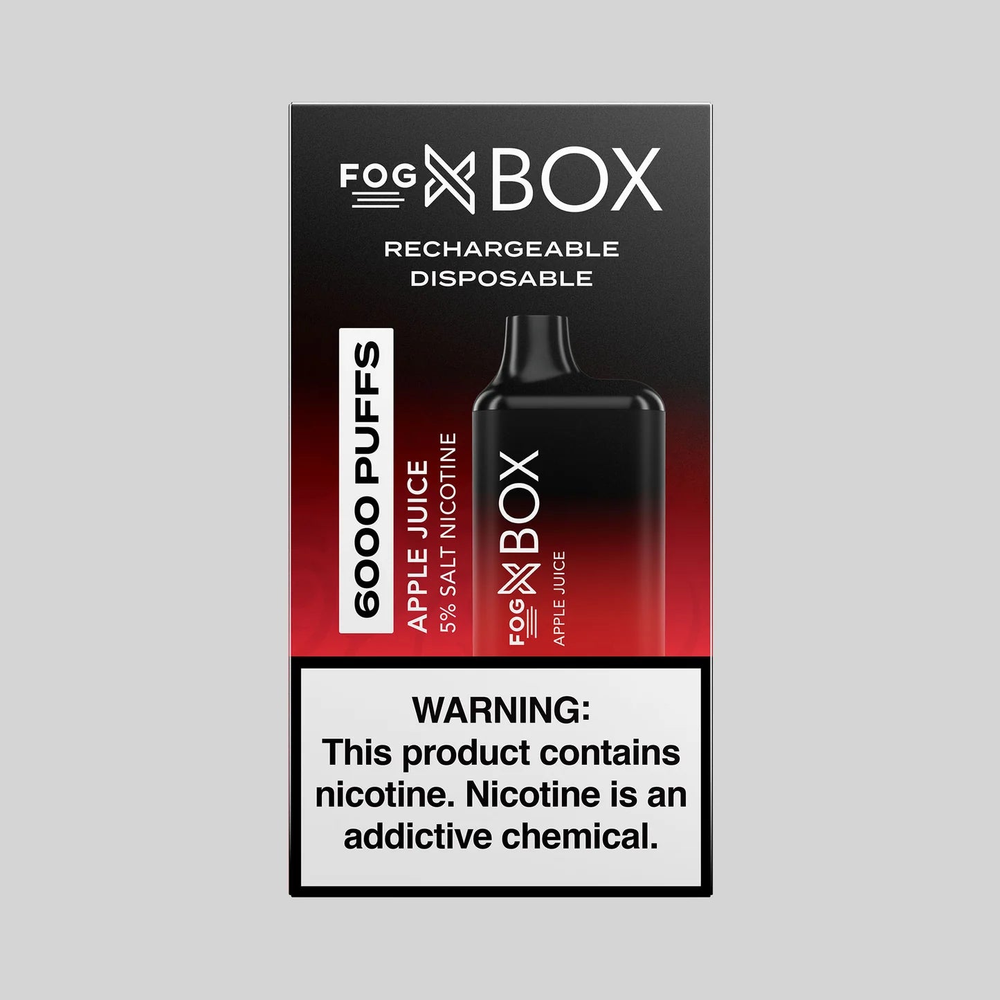 Fog X Box - Apple Juice