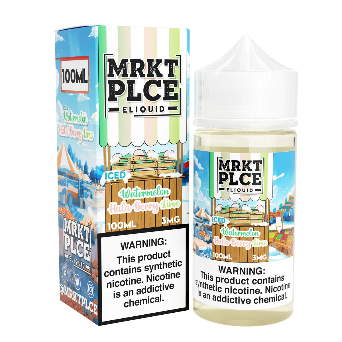 MRKT PLCE - Iced Watermelon Hula Berry Lime