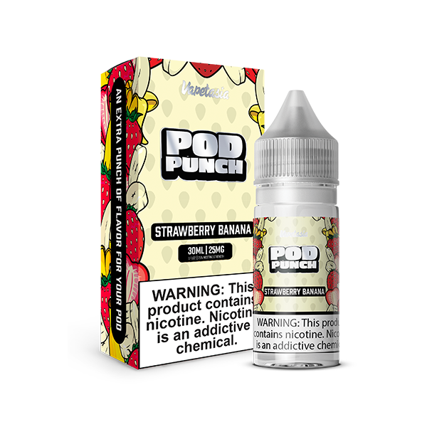 Vapetasia Pod Punch Salt - Strawberry Banana