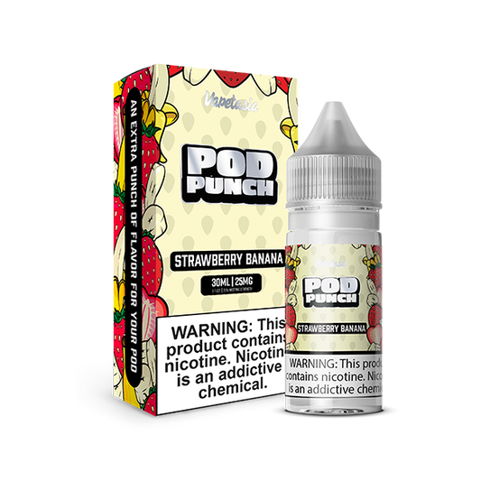Vapetasia Pod Punch Salt - Strawberry Banana