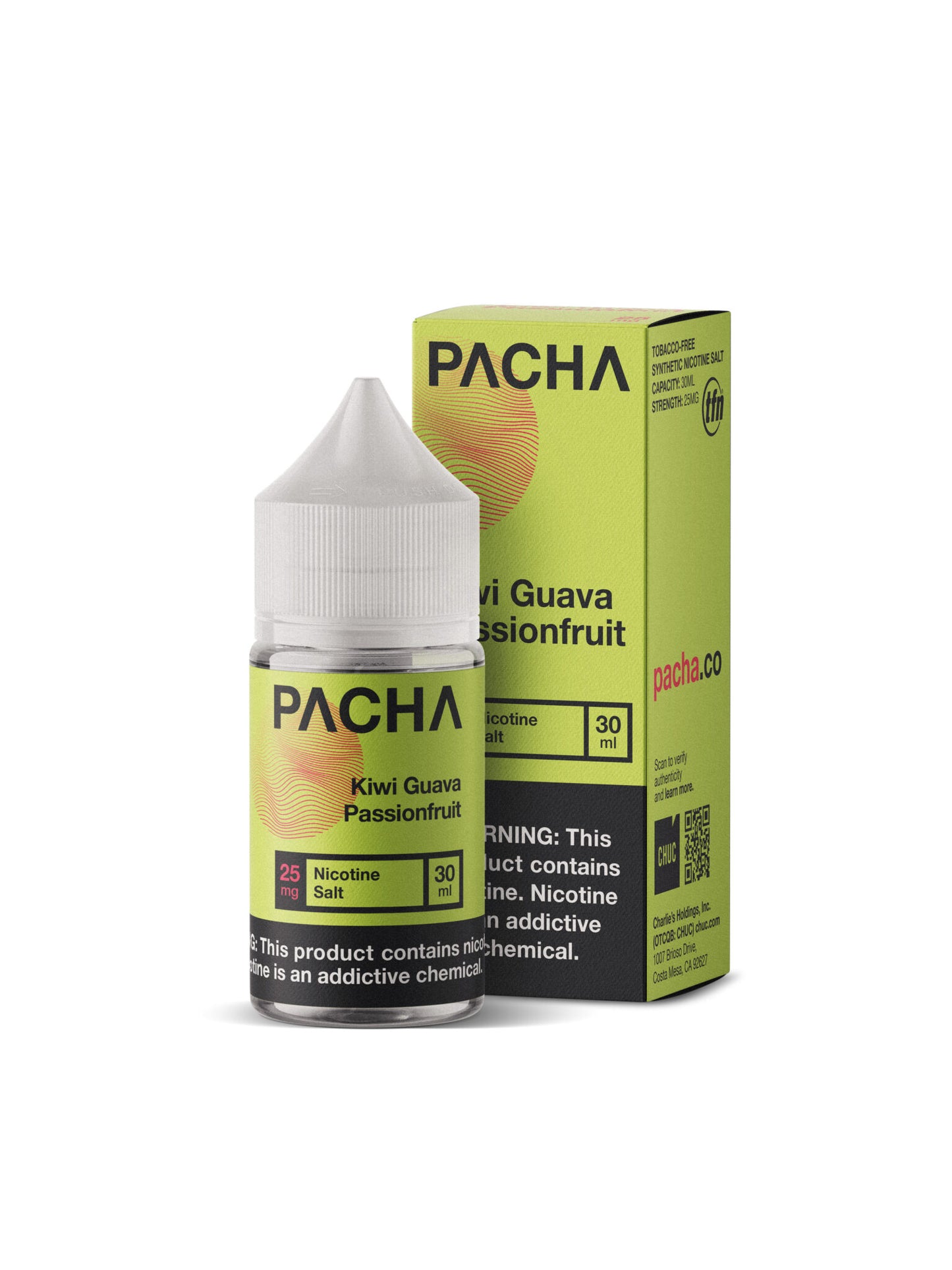 Pacha Mama Salt - Kiwi Guava Passionfruit