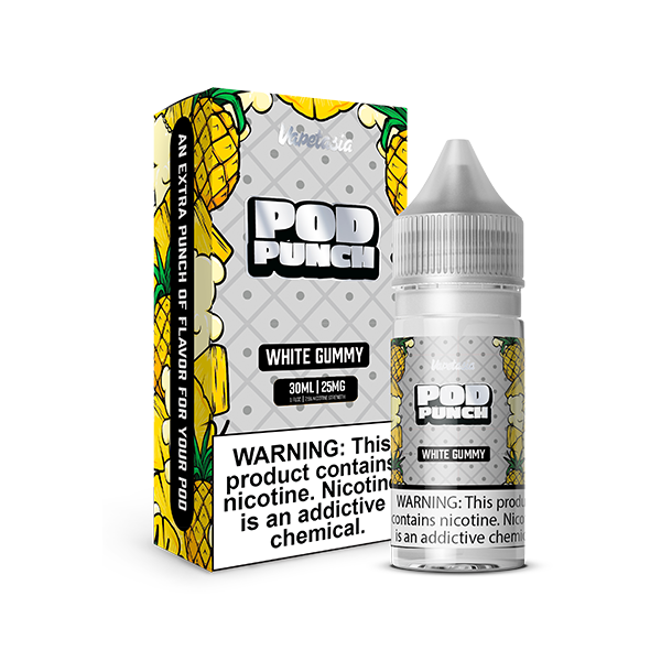 Vapetasia Pod Punch Salt - White Gummy