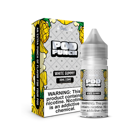 Vapetasia Pod Punch Salt - White Gummy