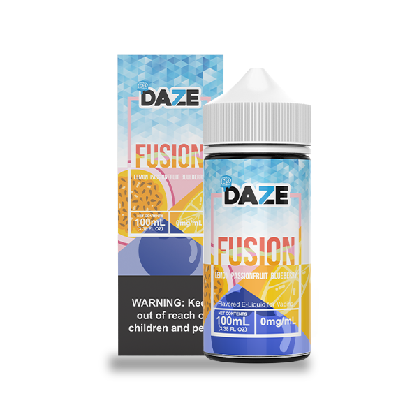 Daze Fusion - Lemon Passionfruit Blueberry Iced