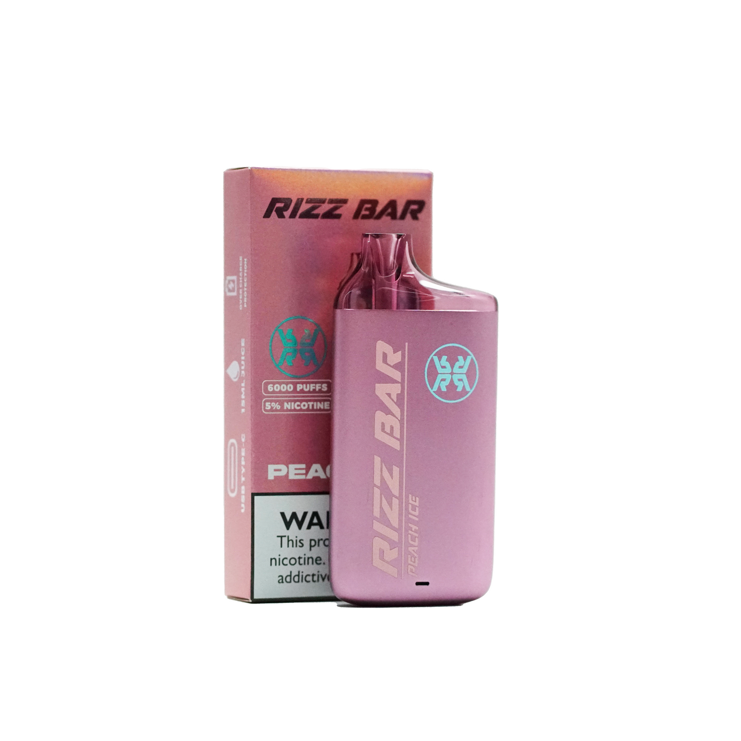 Rizz Bar 6K Peach Ice