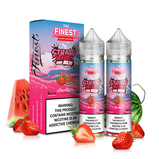 The Finest (Two Pack) - Straw Melon Sour Belts
