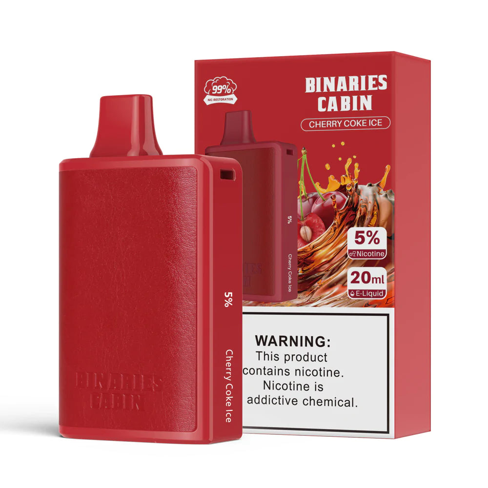 Vape Cola Flavor E-XHALE Ice Cola Disposable Vape (900 Puffs) - 5%/50mg Vape Cola Flavor E-XHALE Ice Cola Disposable Vape (900 Puffs) - 5%/50mg