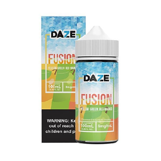 Daze Fusion - Yellow Green Red Mango Iced