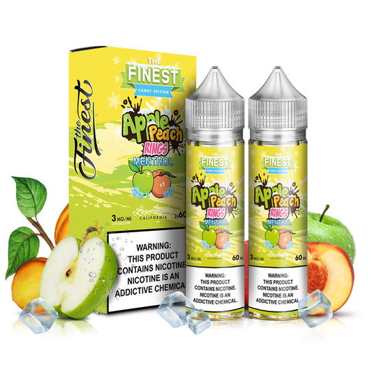 The Finest (Two Pack) - Apple Peach Rings Menthol