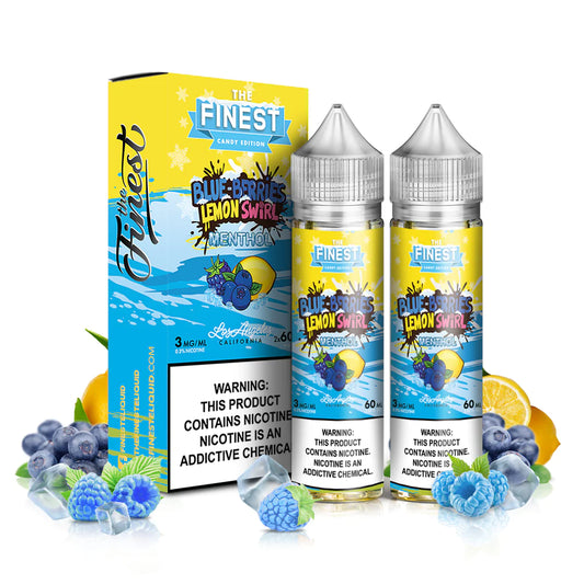 The Finest (Two Pack) - Blue-Berries Lemon Swirl Menthol