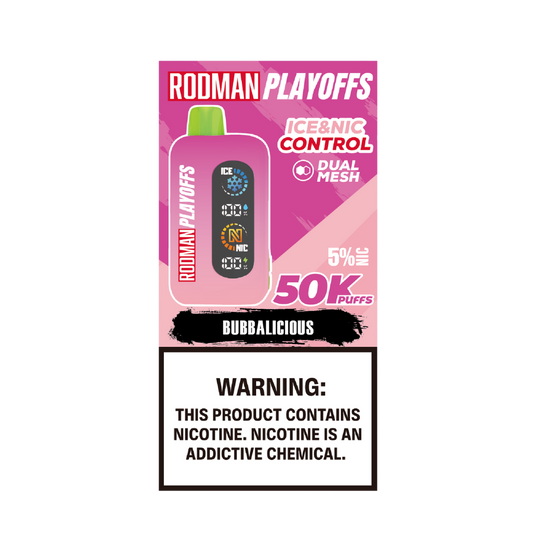 Rodman Playoffs 50k Bubbalicious