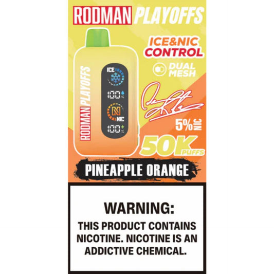 Rodman Playoffs 50k Pineapple Orange