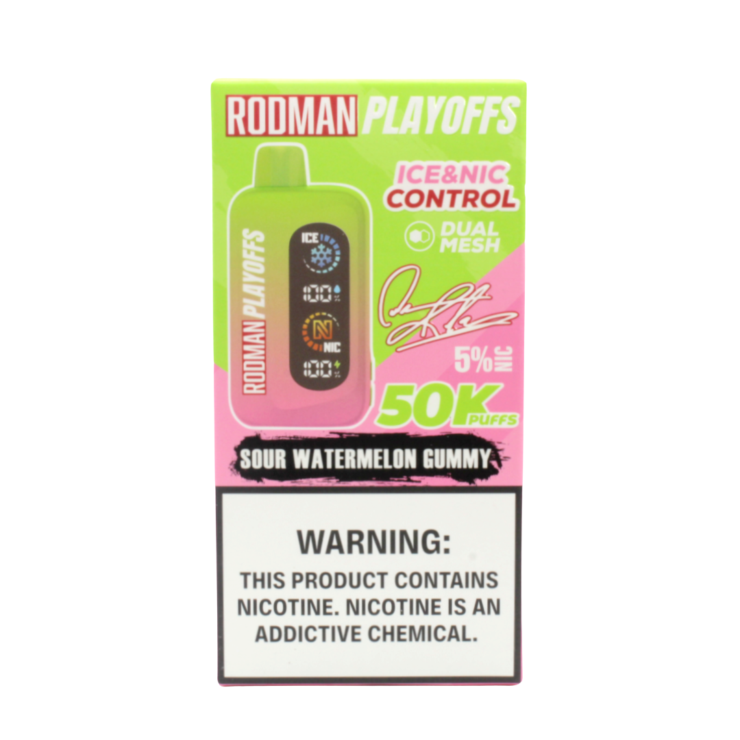 Rodman Playoffs 50k Sour Watermelon Gummy