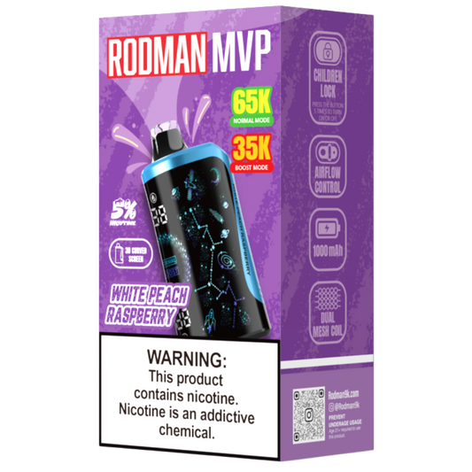 Rodman MVP 65k White Peach Raspberry