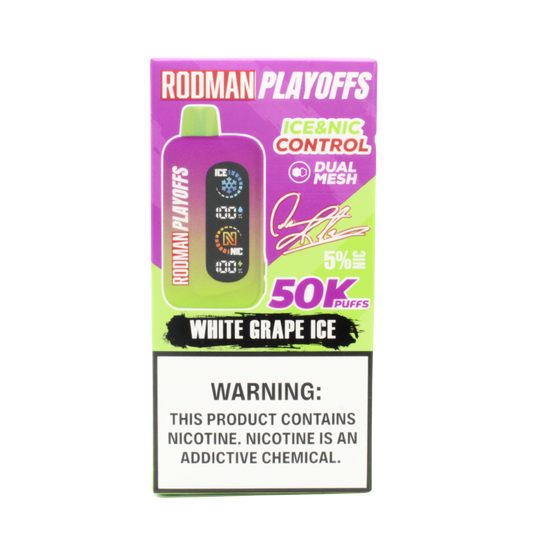 Rodman Playoffs 50k White Grape Ice