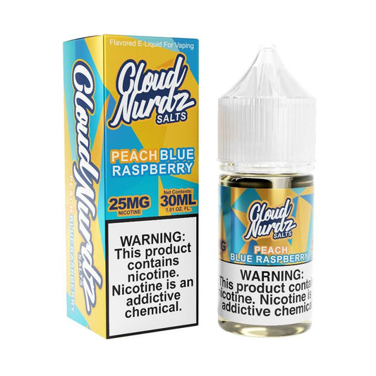 Cloud Nurdz Salt - Peach Blue Raspberry