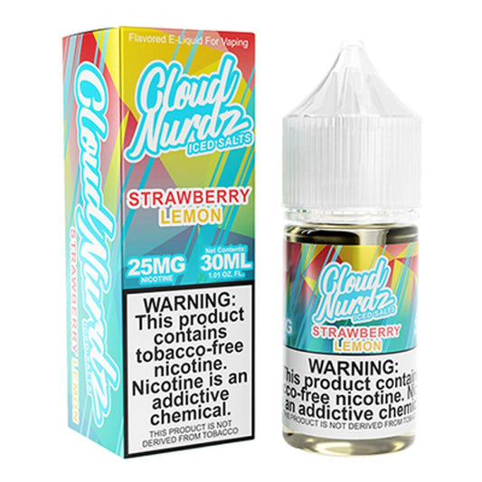 Cloud Nurdz Salt - Strawberry Lemon Iced