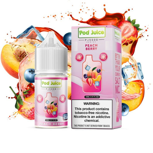 Pod Juice - Peach Berry