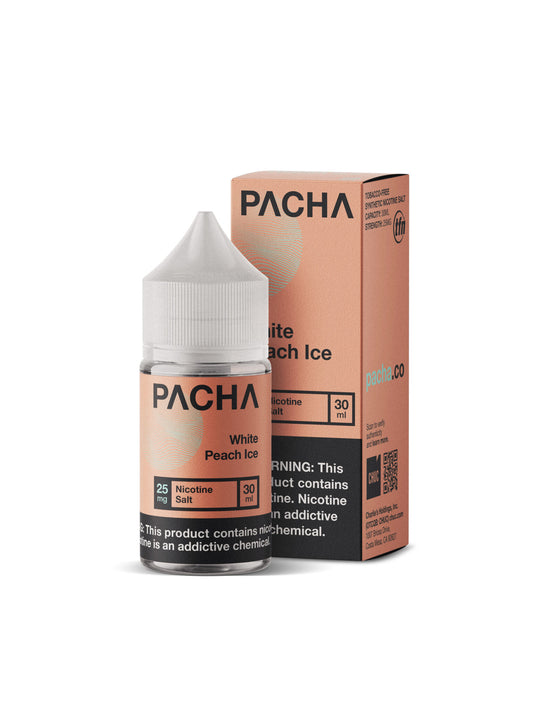 Pacha Mama Salt - White Peach Ice