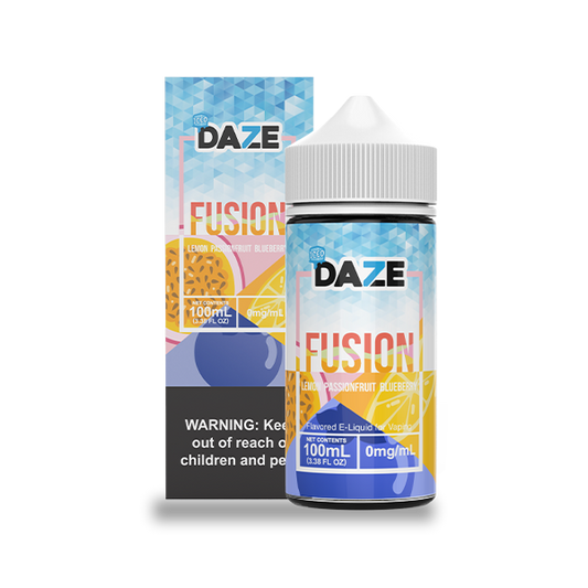 Daze Fusion - Lemon Passionfruit Blueberry Iced