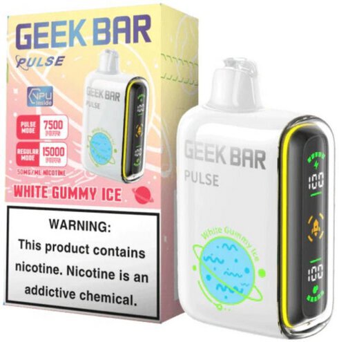 Geek Bar Pulse White Gummy Ice
