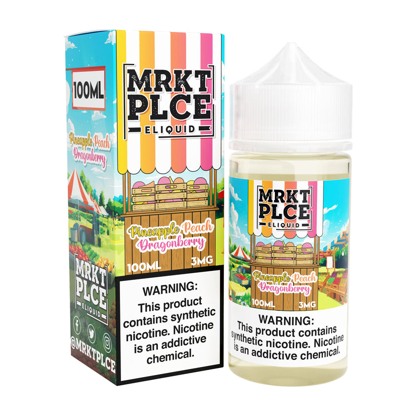 100ML | Iced Pineapple Peach Dragonberry By MrktPlce Australia