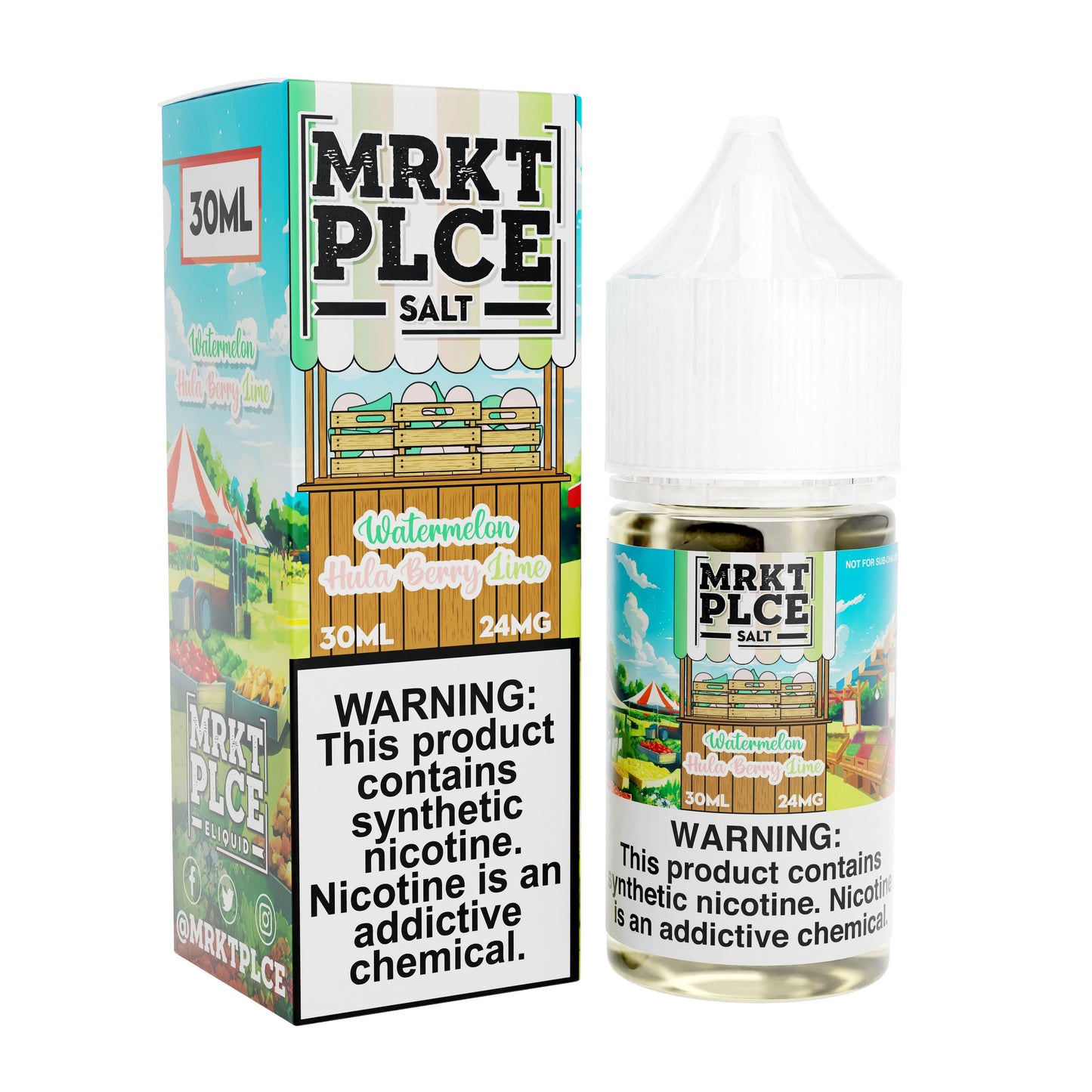 MRKT PLCE Salt - Watermelon Hulaberry Lime
