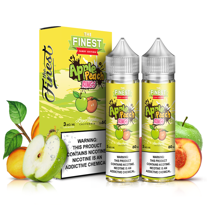 Peach Rings Label The Finest (Two Pack) - Apple Peach Rings – ebreaktime.com