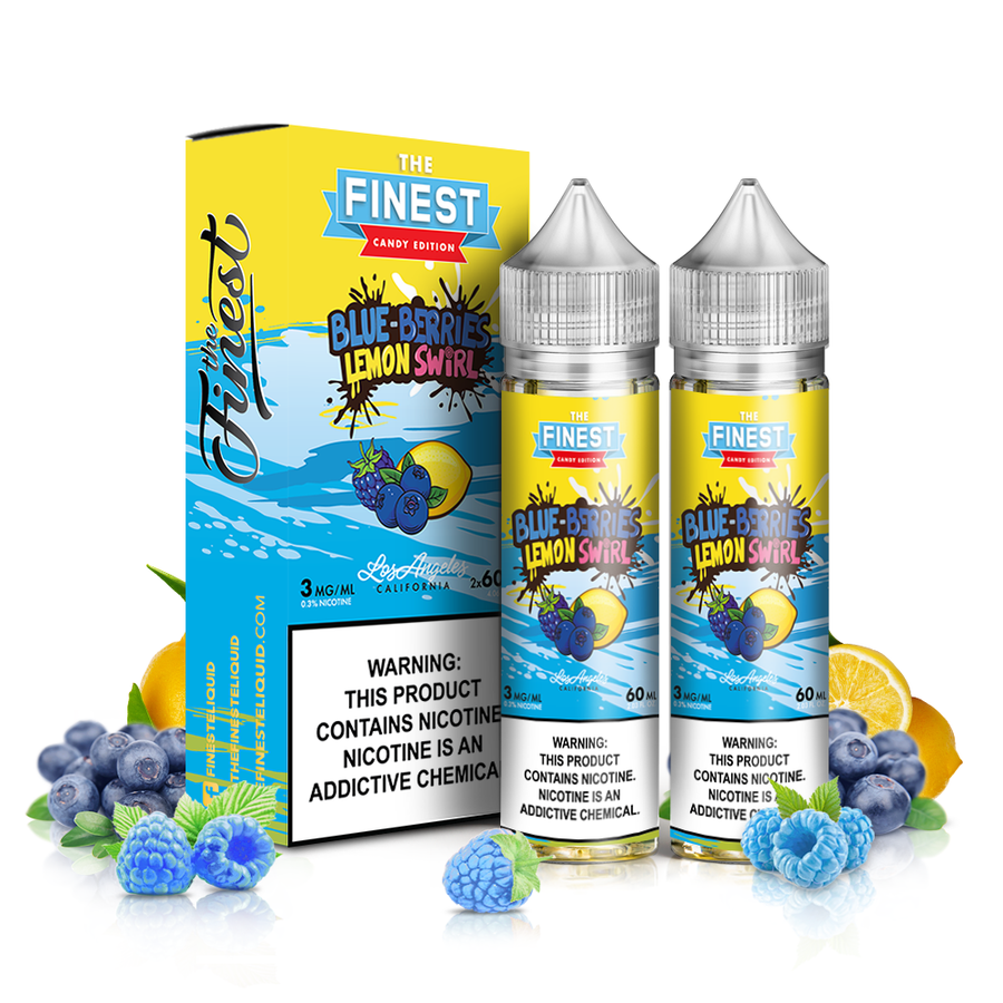 The Finest (Two Pack) - Blue-Berries Lemon Swirl