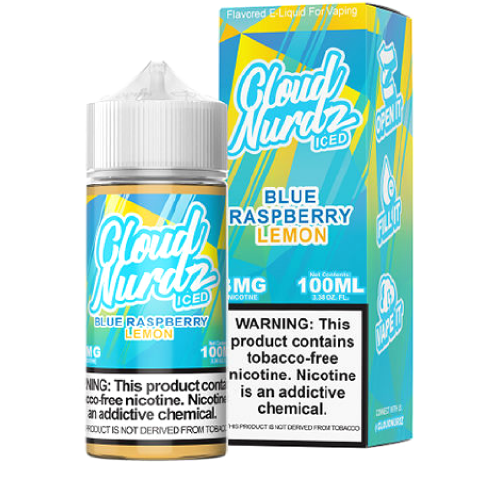 Cloud Nurdz - Blue Raspberry Lemon Iced