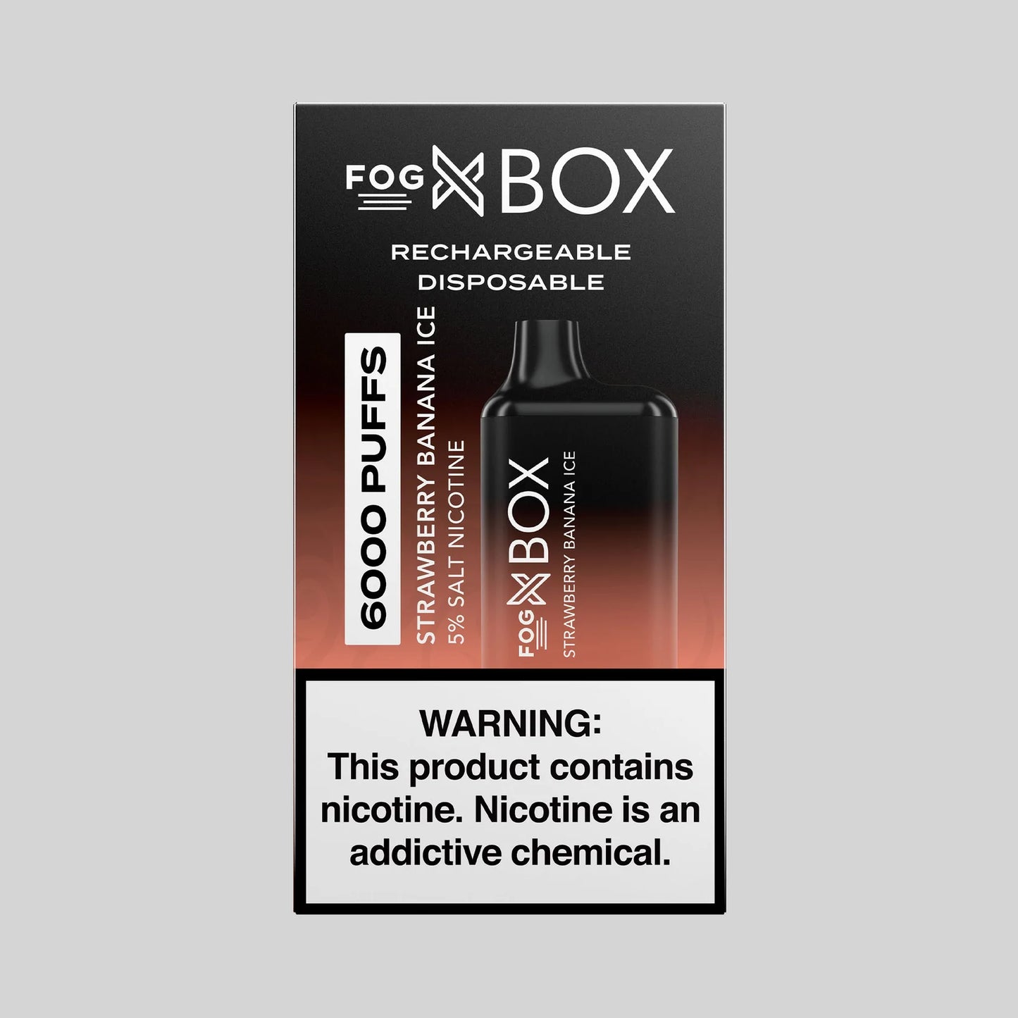Fog X Box - Strawberry Banana Ice