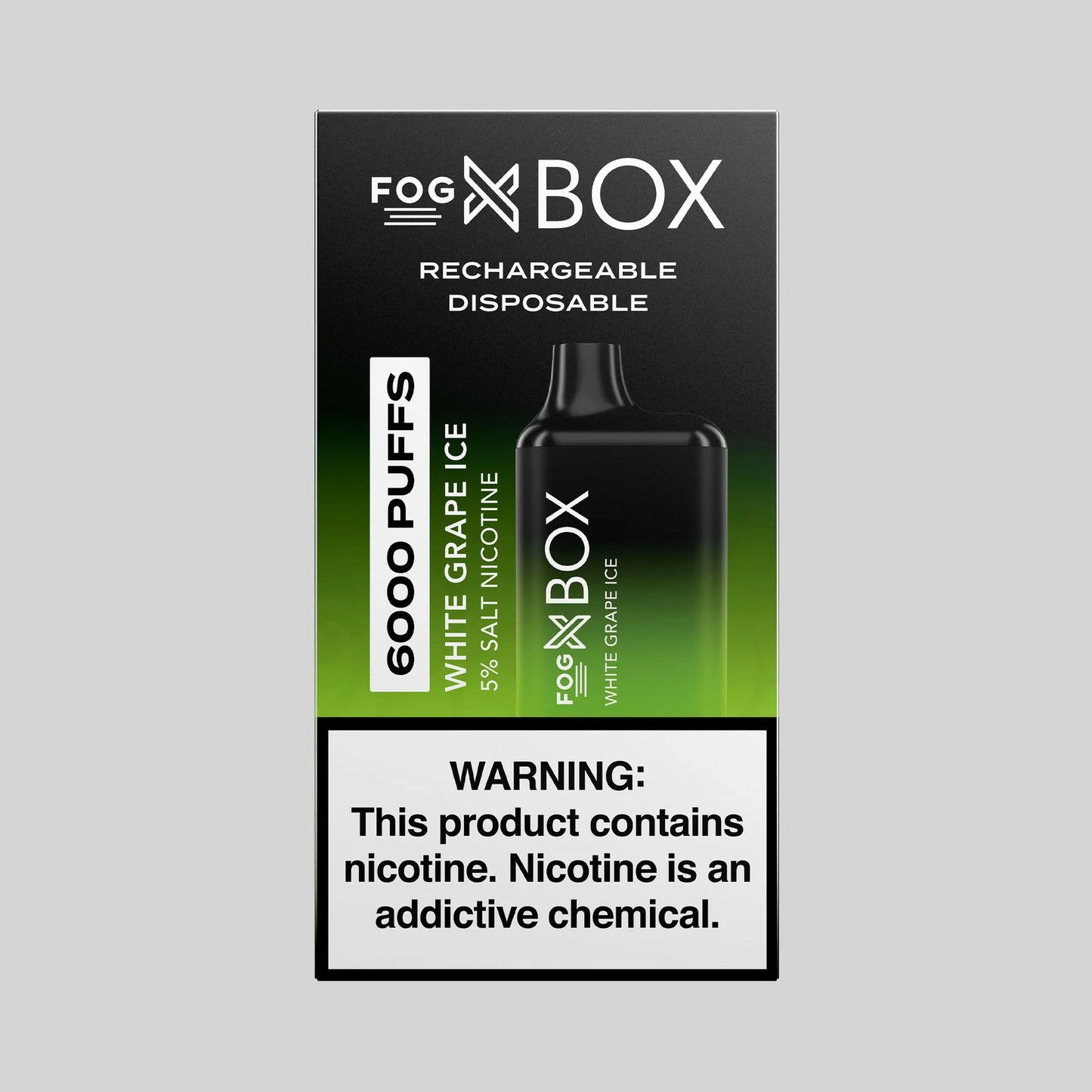 Fog X Box - White Grape Ice