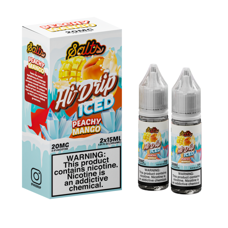 Hi-Drip Salt - Iced Peachy Mango