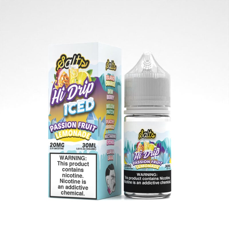 Hi-Drip Salt - Iced Passionfruit Lemonade