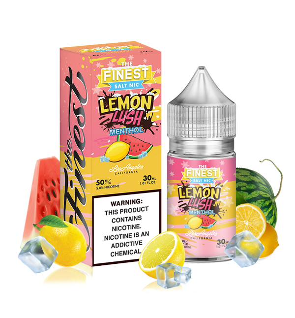 The Finest Salt - Lemon Lush Menthol
