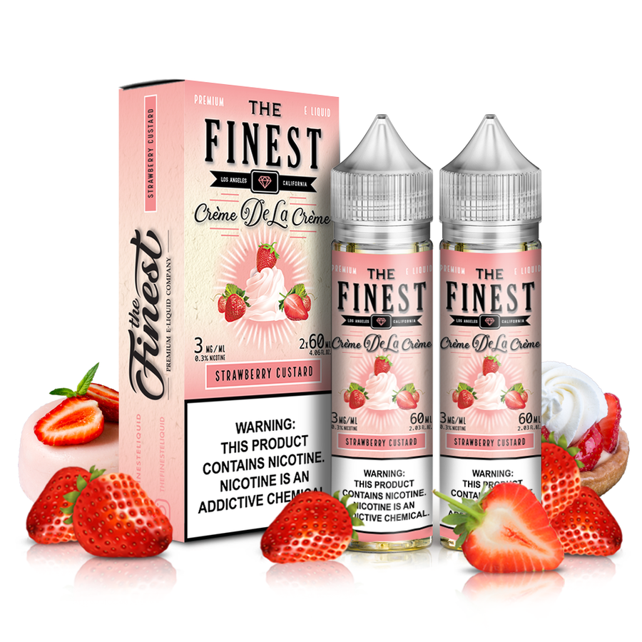 The Finest (Two Pack) - Strawberry Custard