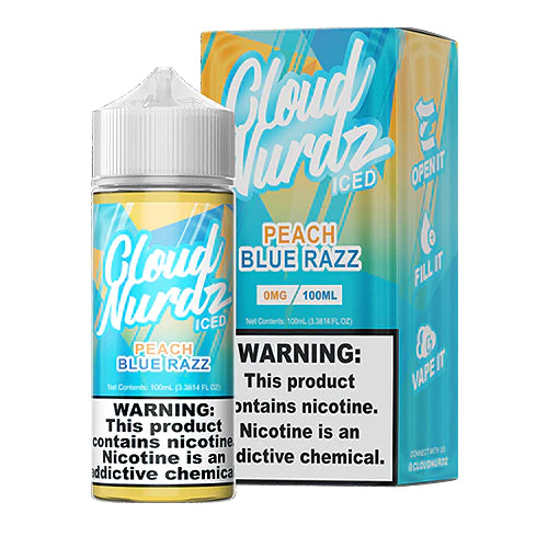 Cloud Nurdz - Peach Blue Raspberry Iced