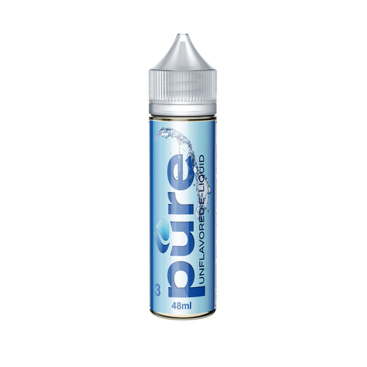 Pure (Unflavored eJuice) 48mL + Vialz Flavor Booster Bundle